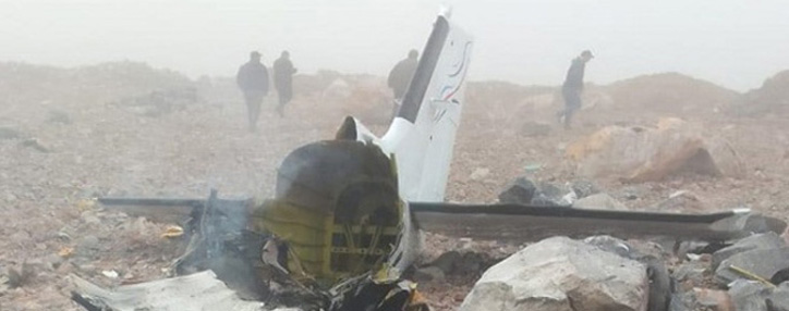 Частный самолет разбился в Армении, погибли два пилота