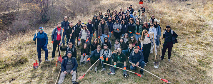 Լոռու մարզում նոր անտառ է հիմնվում (ՎԻԴԵՈ)