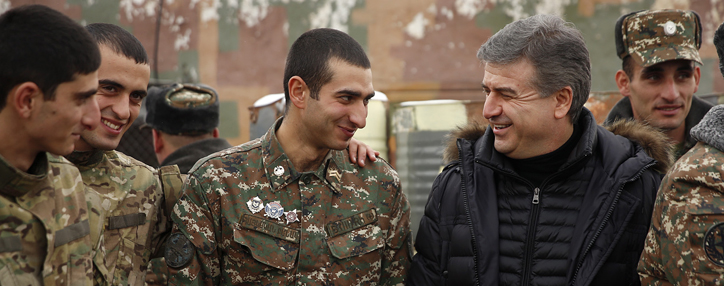 Հայաստանի վարչապետն այցելել է մարտական հենակետ