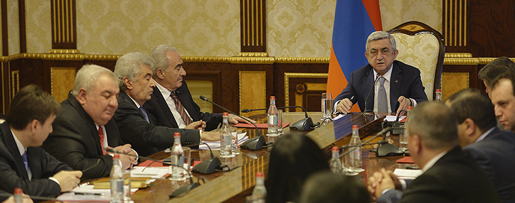 ՀՀ նախագահն Ազգային անվտանգության խորհրդի նիստ է հրավիրել