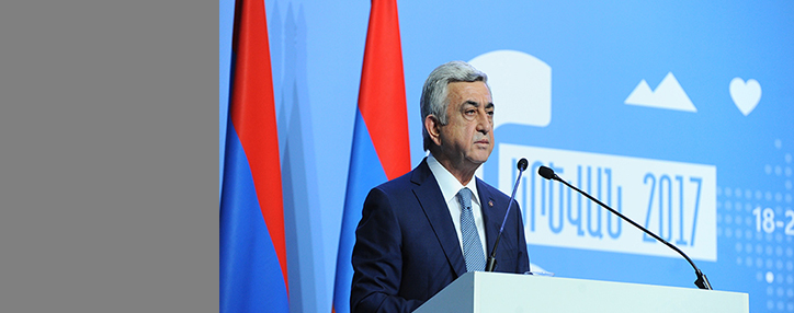 ՀՀ նախագահ. Արցախի բնակչությունն ունի սեփական երկրում ազատ, անկախ և անվտանգ ապրելու բնական իրավունք