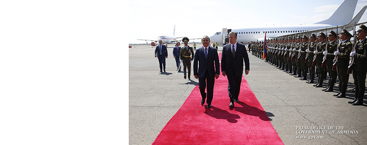 Վրաստանի վարչապետը ժամանել է Հայաստան