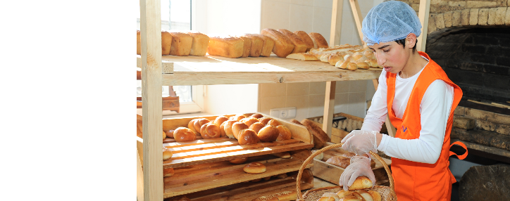 Գյումրիում հացի «սոցիալական» արտադրամաս է ստեղծվել ԱԿԲԱ-ԿՐԵԴԻՏ ԱԳՐԻԿՈԼ ԲԱՆԿԻ համատեղ ջանքերով (ՎԻԴԵՈ)