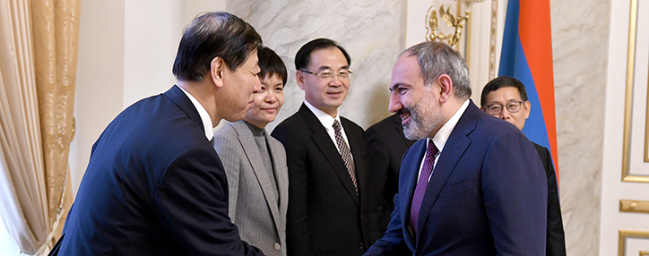 Армения и Китай нацелены на активизацию взаимовыгодного сотрудничества