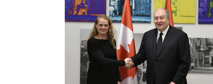 Երախտագիտություն եմ հայտնում Թուրքիային ռազմական սարքավորումներ տրամադրելու արտոնագիրը կասեցնելու որոշման համար. նախագահի ուղերձը Կանադայի գեներալ-նահանգապետին