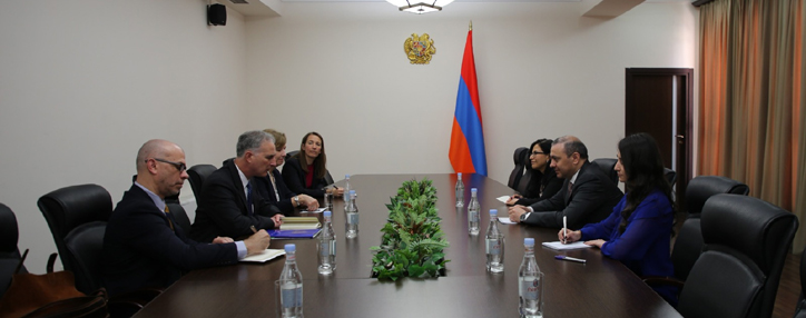 Армен Григорян обсудил с американским сопредседателем МГ ОБСЕ урегулирование армяно-азербайджанских отношений