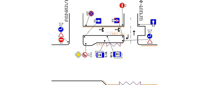 Движение транспорта будет изменено на перекрестках близ клюевой магистрали в Ереване
