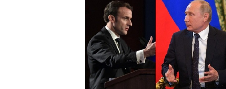 Путин назвал некорректными заявления Макрона о деструктивной роли РФ по Карабаху