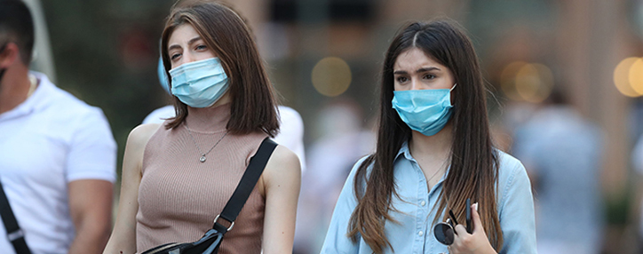 Пашинян не исключил введение требования повсеместного ношения масок для упрощения работы полицейских