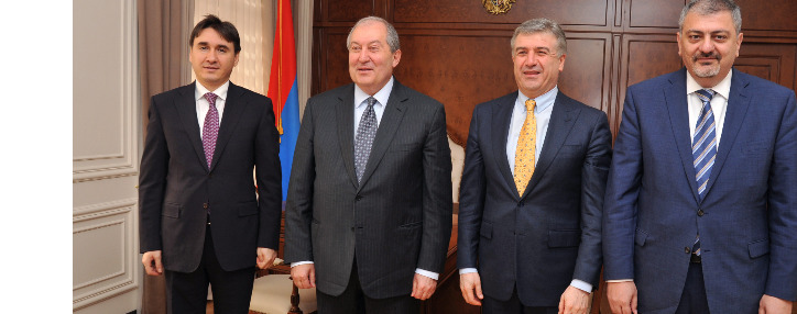 Armenian president makes first cabinet appointments