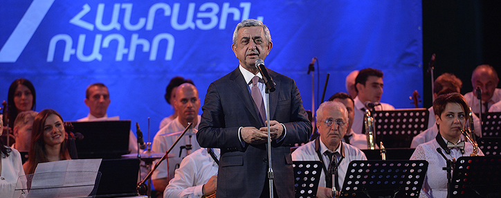 Президент Армении: в повсеместном информационном шуме голос Общественного радио приятно выделяется