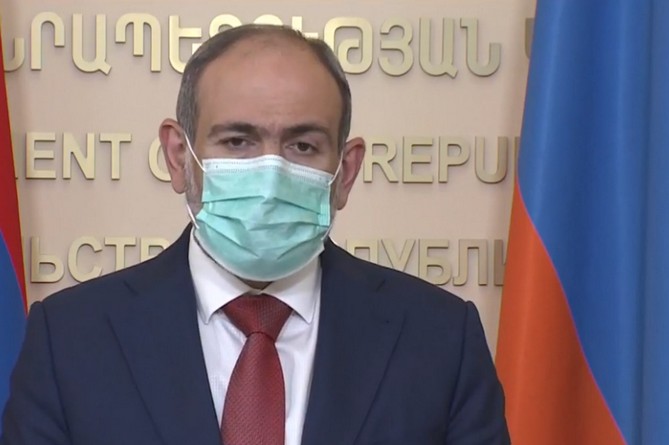 Armenian prime minister tests positive for Covid-19