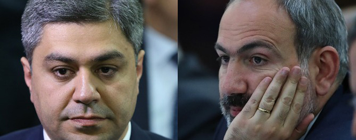 Ванецян назвал Пашиняна "политическим трупом, занимающим кресло премьер-министра Армении"