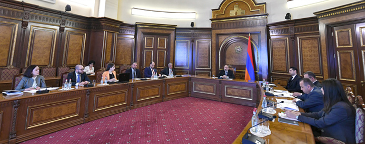 В Армении состоялось первое заседание Инвесткомитета