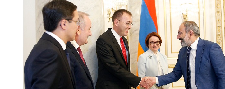 Премьер Армении придает важность партнерству между ЦБ стран ЕАЭС для продвижения экономик