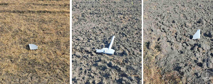 Минобороны Армении обнародовало фото сбитых в Гегаркунике азербайджанских беспилотников и назвало тип одного из них