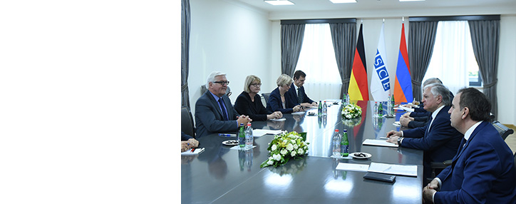 Foreign ministers of Armenia and Germany discuss bilateral ties 
