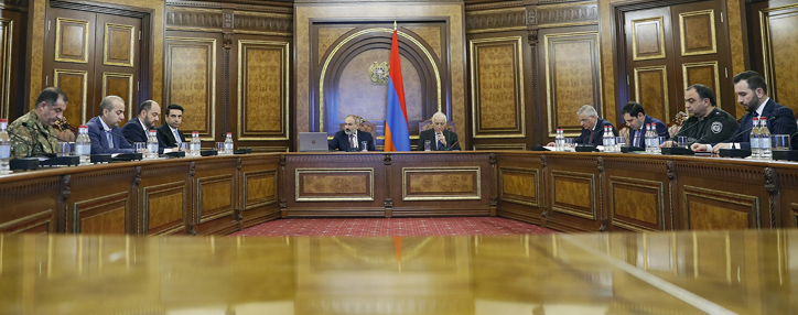 Փաշինյանի գլխավորությամբ Անվտանգության խորհրդի նիստ է անցկացվում