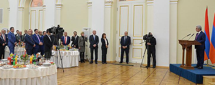 Երկրի տնտեսական միջավայրը հաջողվել է զերծ պահել արտաքին աշխարհից եկող բացասական ազդակների էական ցնցումներից. նախագահ