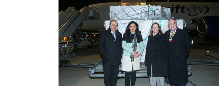 ԱՄՆ–ն Հայաստանին է տրամադրել է 306 հազար դեղաչափ «Պֆայզեր» պատվաստանյութ և 15մլն դոլարի օժանդակություն