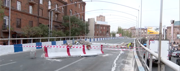 Նորոգումից հետո բացվել է Բաղրամյան–Կասյան էստակադան (ՖՈՏՈ)