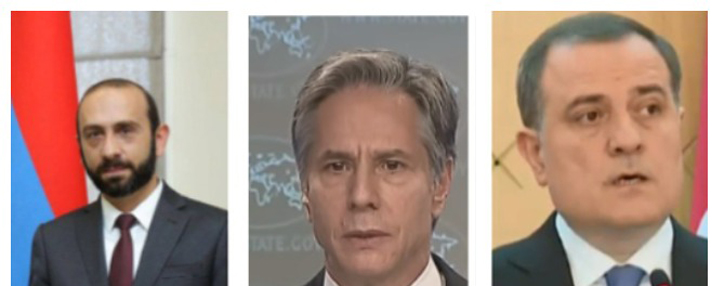 Միրզոյանը, Բլինքենն ու Բայրամովը քննարկել են Հայաստան-Ադրբեջան խաղաղության պայմանագրի մշակումը