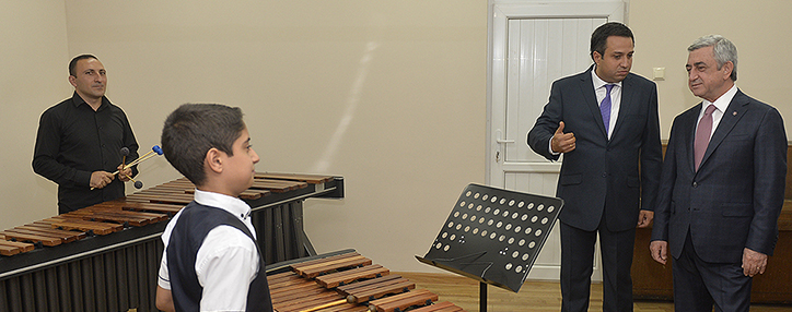 Tchaikovsky musical school in Yerevan renovated