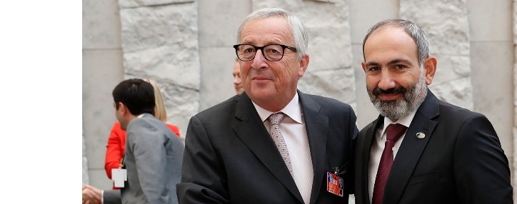 Пашинян и Юнкер обсудили отношения Армения-ЕС и перспективы их развития