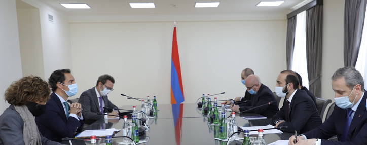 Мирзоян и спецпредставитель генсека НАТО удовлетворены уровнем политического диалога между Арменией и Альянсом