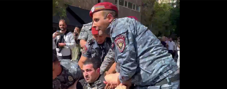 Armenian court allows one-month arrest of ex-president's son