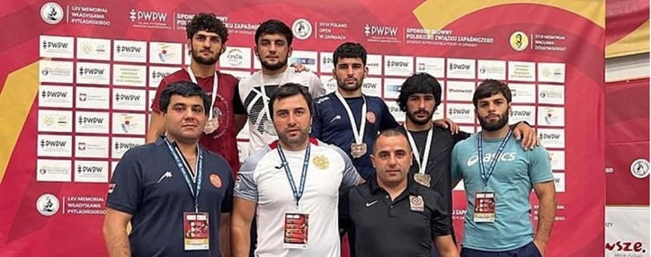Armenian freestyle wrestlers win 4 medals in Warsaw