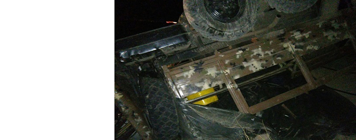 ՊՆ ավտոմեքենան բախվել է ժայռին. կա 18 տուժած 