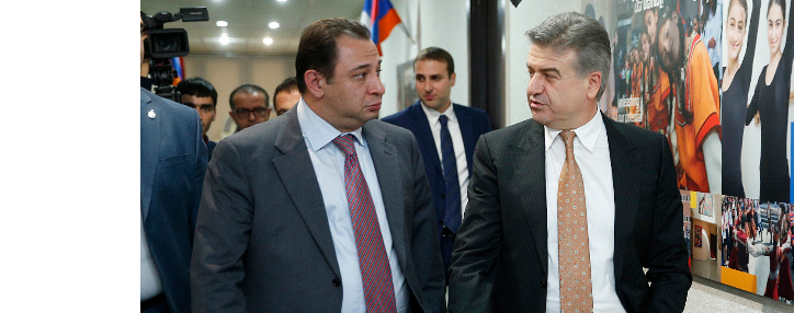 Премьер-министр Армении пожертвовал свою годовую зарплату всеармянскому фонду "Айастан"