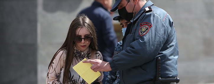  Правительство Армении продлили карантинные ограничения до 20 июня 2022 года 