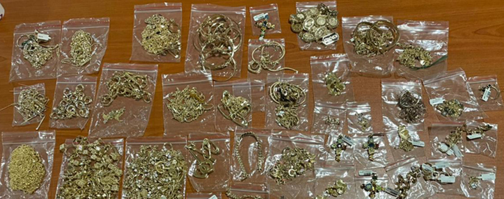 Armenian SRC and NSS thwart gold items smuggling attempt