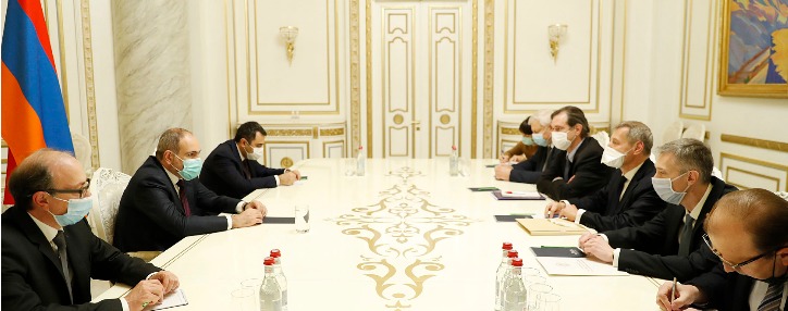 Премьер Армении представил сопредседателям МГ ОБСЕ приоритетность статуса Арцаха, деоккупации захваченных Азербайджаном территорий и безопасности арцахцев