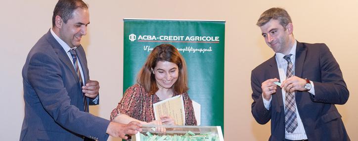 Հրապարակվել են ԱԿԲԱ-ԿՐԵԴԻՏ ԱԳՐԻԿՈԼ ԲԱՆԿԻ կողմից ուսանողների շրջանում անցկացված խաղարկության հաղթողների անունները