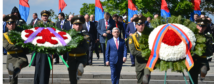 Президент Армении: каждое поколение армянского народа готово более уверенно защищать свою свободу, мир и права