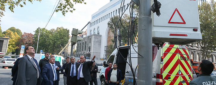 Երևանի մալուխների մի մասը ապամոնտաժվել է