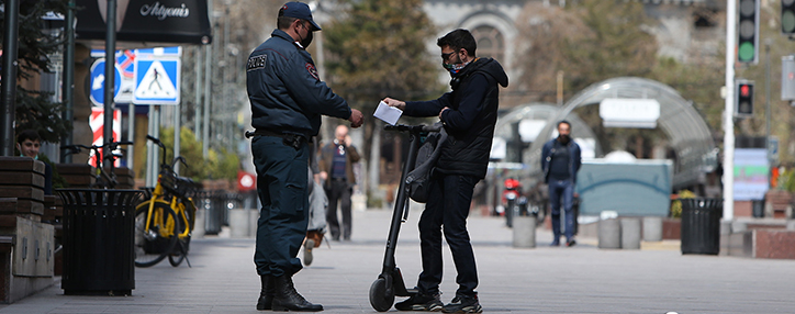 Armenia extends coronavirus quarantine until June 20, 2022