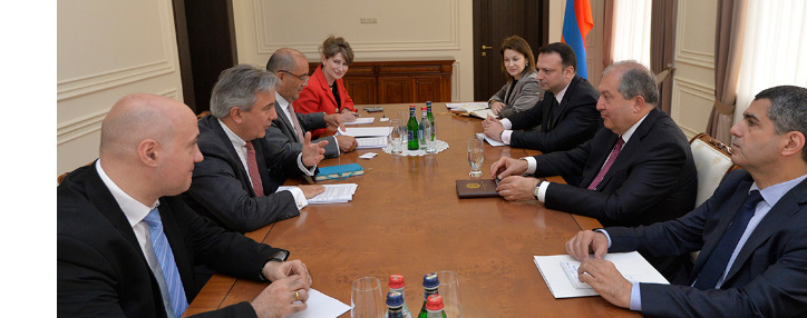 ЕБРР заинтересован в расширении сотрудничества с Арменией