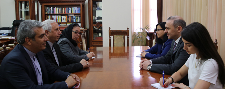 Армен Григорян выразил надежду на продолжение интенсивного развития отношений с Ираном