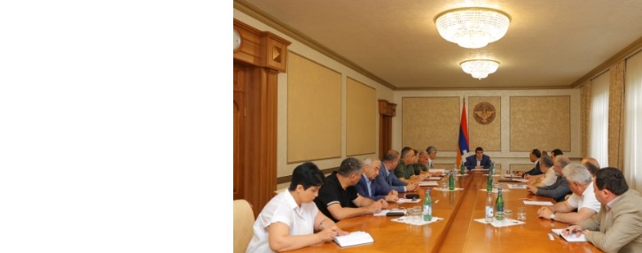 Արցախի նախագահի մոտ ԱԽ ընդլայնված նիստ է հրավիրվել, օրակարգում հանրապետության առջև ծառացած ներքին և արտաքին մարտահրավերներն էին 