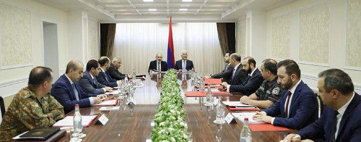 Փաշինյանի գլխավորությամբ ԱԽ նիստ է տեղի ունեցել 