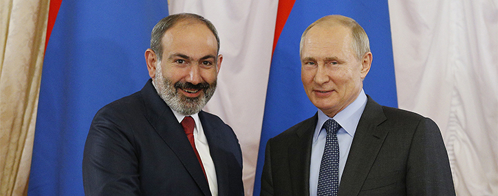 Пашинян обсудил с Путиным реализацию достигнутых в Ереване договоренностей