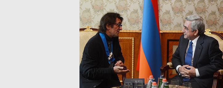 ՀՀ նախագահը Յուրի Բաշմետին պարգևատրել է Պատվո շքանշանով