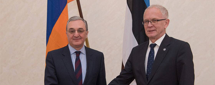 Армения и Эстония заявили о широких возможностях для развития отношений