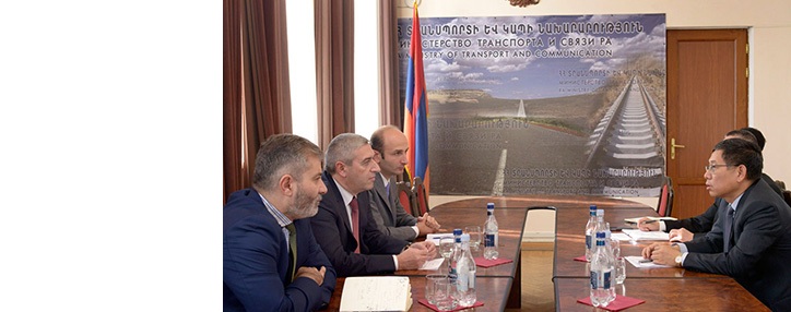 Ваан Мартиросян обсудил с послом Китая  в Армении восстановление "Шелкового пути"