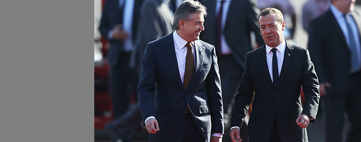 Главы правительств Армении и России согласовали показатели двустороннего товарооборота