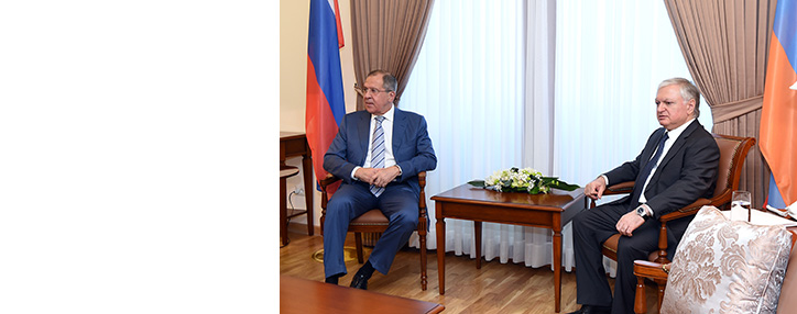 Лавров и Налбандян обсудили ситуацию на границе Арцаха и Азербайджана – Захарова